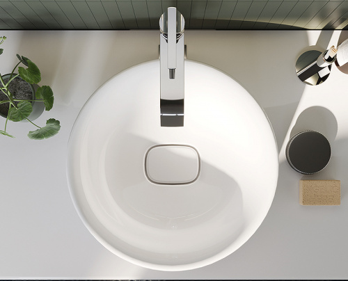 картинка Раковина Vitra Metropole 40 7532B003-0673 Белая от магазина Сантехстрой
