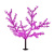картинка Светодиодное дерево Сакура,  высота 1,5м,  диаметр кроны 1,8м,  фиолетовые светодиоды,  IP 65, понижающий трансформатор в комплекте NEON-NIGHT от магазина Сантехстрой