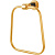 картинка Кольцо для полотенец Boheme Murano 10905-B-G Золото Черное от магазина Сантехстрой