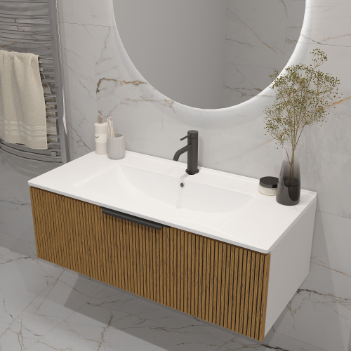 картинка Раковина накладная Oliveeka S60 белая от магазина Сантехстрой