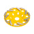картинка Чашка алмазная шлифовальная,  Турбо-сегмент,  125х22,2мм KRANZ от магазина Сантехстрой