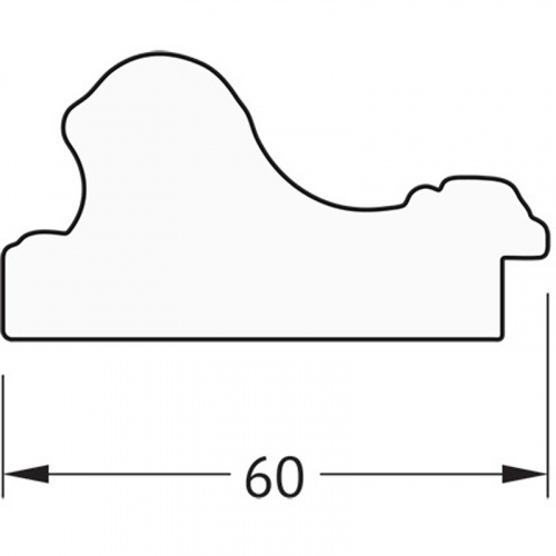 картинка Зеркало Evoform Definite 75х75 BY 3235 в багетной раме - Бронзовые бусы на дереве 60 мм от магазина Сантехстрой