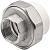 картинка Муфта THERMOLIGHT комбинированная разъемная PP-R ВР 32х3/4quot; белый (5/100) от магазина Сантехстрой