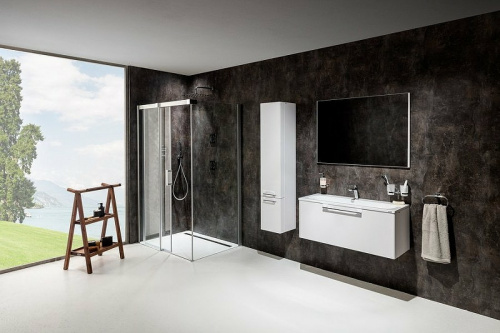 картинка Душевой уголок Ravak Matrix MSDPS-120/90 120x90 L 0WLG7C00Z1 профиль Хром стекло Transparent от магазина Сантехстрой