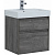 картинка Тумба с раковиной Aquanet Nova Lite 60 245241 Серая от магазина Сантехстрой