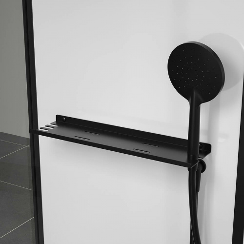 картинка Душевая кабина Black&White Galaxy 90х90 8021000 с гидромассажем от магазина Сантехстрой