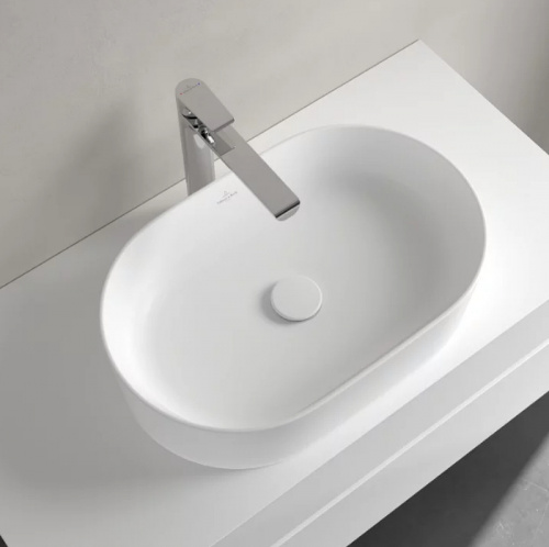 картинка Раковина-чаша Villeroy&Boch Collaro 56 4A1956RW Stone White от магазина Сантехстрой