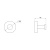 картинка Крючок AQUATEK БЕТТА, матовый черный AQ4601MB от магазина Сантехстрой