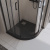 картинка Душевой поддон из искусственного мрамора в комплекте с сифоном BelBagno UNO TRAY-MR-UNO-R-90-550-35-NERO-CR магазин Сантехстрой являющийся официальным дистрибьютором в России картинка Душевой поддон из искусственного мрамора в комплекте с сифоном BelBagno UNO TRAY-MR-UNO-R-90-550-35-NERO-CR от магазина Сантехстрой