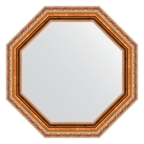 картинка Зеркало Evoform Octagon BY 3724 52x52 версаль бронза от магазина Сантехстрой