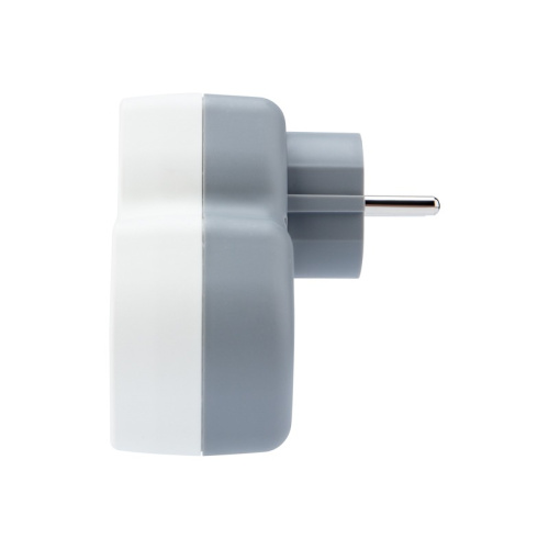 картинка Двойник электрический 16 А с заземлением и защитными шторками + 2 USB порта,  2,4 А,  белый REXANT от магазина Сантехстрой