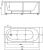 картинка Ванна акриловая AZARIO FELISA прямоугольная 170*70 см (AV.0040170) от магазина Сантехстрой