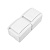 картинка Блок вертикальный 2 розетки (керамика) INDUSTRIAL IP54 с заземлением,  о/у,  белый KRANZ от магазина Сантехстрой