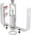 картинка Выпускной комплект Alcaplast, со стоп кнопкой, впускной механизм А17, подключение 3/8'', хром (SA2000S 3/8" CHROM) от магазина Сантехстрой