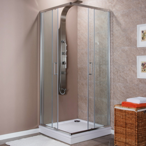 картинка Душевой уголок Aquanet Alfa Cube NAA1142 90x90 профиль Хром стекло Прозрачное от магазина Сантехстрой