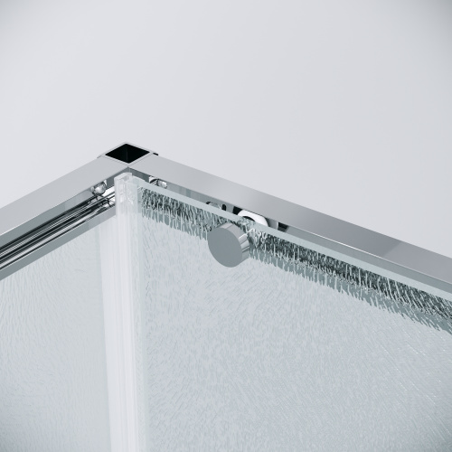 картинка Душевое ограждение Grossman Galaxy 100.K33.01.120.10.02-200.K33.01.90.10.02 (120х90х195) раздвижная(левая),хром,стекло шиншилла,2 места от магазина Сантехстрой