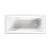 картинка Ванна акриловая Loranto CALGARY 1500х700 от магазина Сантехстрой