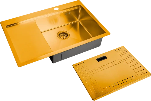 картинка Мойка кухонная Zorg Master N-7852-R Bronze от магазина Сантехстрой