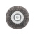 картинка Щетка дисковая для дрели,  витая стальная проволока,  100мм KRANZ от магазина Сантехстрой