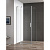 картинка Душевая дверь Cezares Slider SLIDER-80/90-GL-FIX/DOR-GRIGIO 80 серое от магазина Сантехстрой
