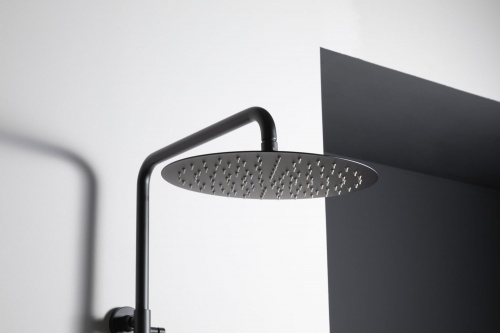 картинка Душевая стойка Allen Brau Priority 5.31A10-31 черный матовый от магазина Сантехстрой