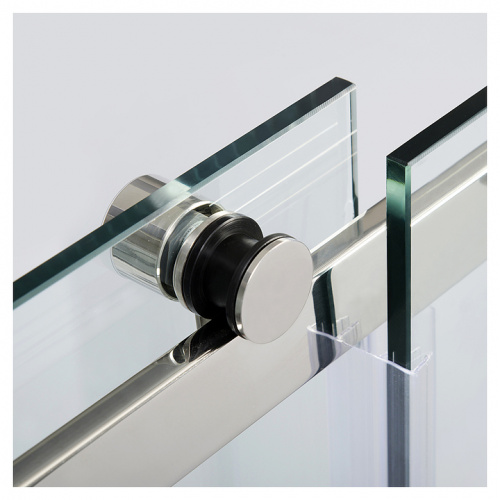 картинка Дверь душевая Wasserkraft Dinkel 58R30/Alme 15R30 130х200 см, в нишу, раздвижная, серебристый профиль от магазина Сантехстрой