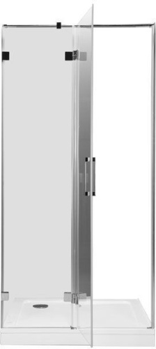 картинка Душевая дверь Aquanet Beta NWD6221 100 R, прозрачное стекло от магазина Сантехстрой