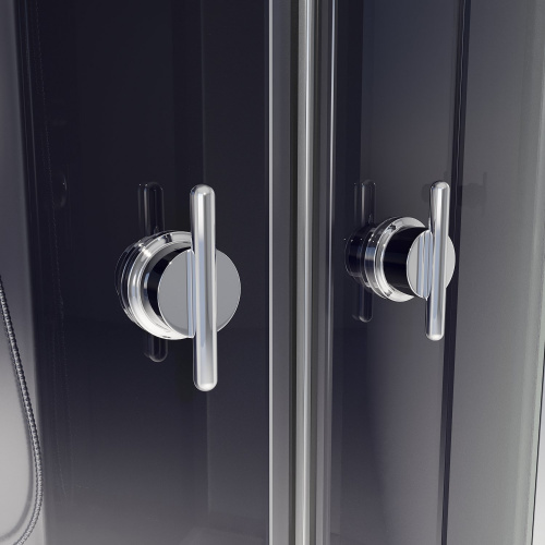 картинка Душевая кабина Niagara e110/80/40l/tn/bk от магазина Сантехстрой