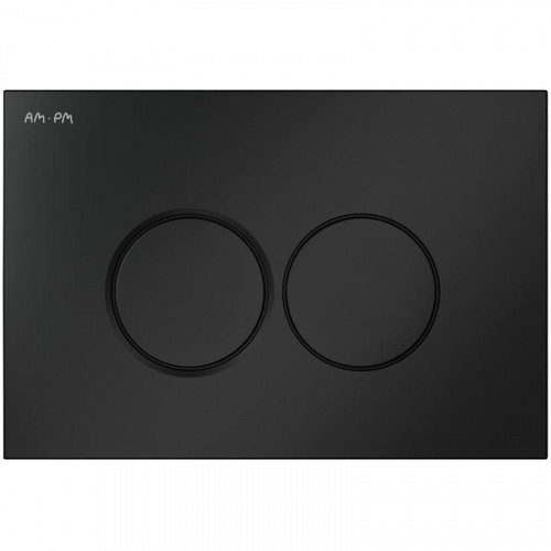 картинка I070138 ProC L, клавиша для инсталляции пластик, черный матовый от магазина Сантехстрой