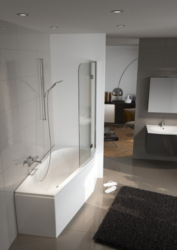 картинка Акриловая ванна Riho Delta 160x80 B069001005 (BB8300500000000) L без гидромассажа от магазина Сантехстрой