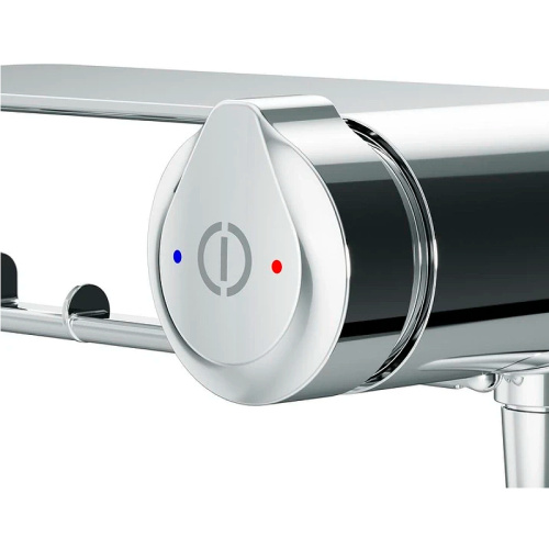 картинка F0H85A800 X-Joy TouchReel, гигиенический набор со смесителем для душа с полкой, держателем туалетной от магазина Сантехстрой