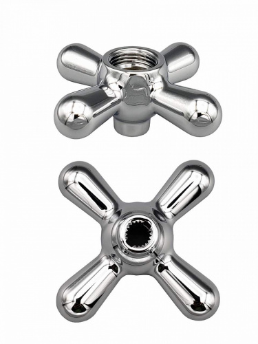 картинка Металлическая ручка Ретро для смесителя Vidima и Ideal Standard (20 шлицов) (B964939AA) от магазина Сантехстрой
