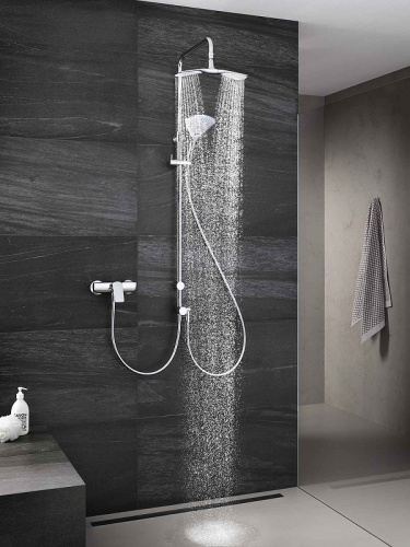 фото смеситель для душа kludi 417100575 хром