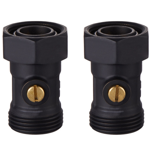 картинка Набор нижнего подключения Royal Thermo прямой раздельный 3/4х3/4ЕК (черный) от магазина Сантехстрой