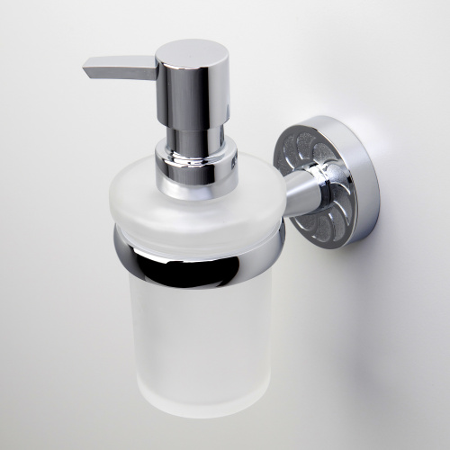 картинка Дозатор для жидкого мыла WasserKRAFT Isen K-4099 Хром от магазина Сантехстрой