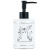 картинка Дозатор жидкого мыла Fixsen Teddy FX-600-1 Белый Черный от магазина Сантехстрой