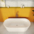 картинка Акриловая ванна 170x80 см VitrA Geo 65370006000 от магазина Сантехстрой