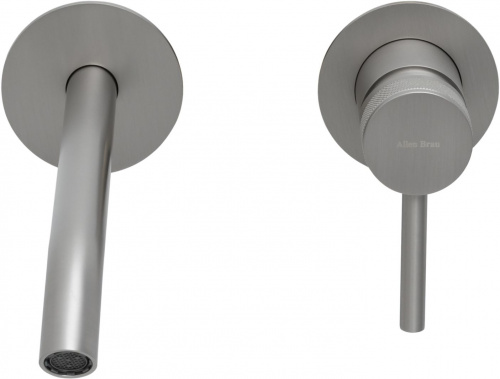 картинка Смеситель для раковины Allen Brau Priority 5.31A03-BN (с внутренней частью) никель браш от магазина Сантехстрой