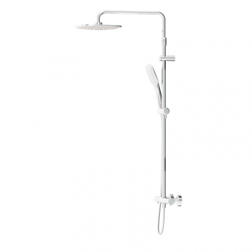 картинка DX218092000 Option, душевая система с ТМС для душа: верхний душ 230*230мм, ручной душ 120мм, 3 режим от магазина Сантехстрой