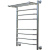 картинка Водяной полотенцесушитель Тругор Браво 2 П НП 80x50 с полкой Хром от магазина Сантехстрой