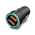 картинка Автомобильное зарядное устройство c двумя портами (USB-A + USB-A) c LED-подсветкой, 12Вт от магазина Сантехстрой