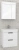 картинка Тумба с раковиной дуб полярный 60 см Акватон Сильва 1A2118K1SIW70 от магазина Сантехстрой