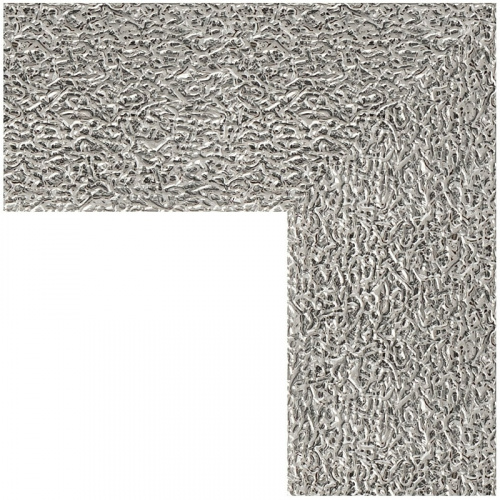 картинка Зеркало Evoform Definite 100х80 BY 3279 в багетной раме - Чеканка серебряная 90 мм от магазина Сантехстрой