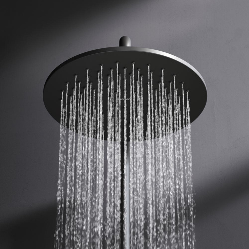 картинка F0780422 Like,душ.система набор:см-ль д/душа термостат,верх.душ d220 мм, ручной душ 120 мм, 3 функци от магазина Сантехстрой