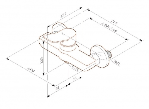 фото f85a20022 x-joy, смеситель для душа, черный, шт.