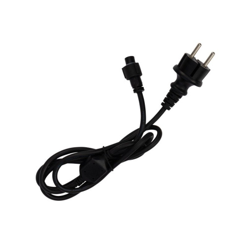 картинка Гирлянда Мультишарики Ø23 мм,  10 м,  черный каучук,  80 LED,  постоянное свечение,  цвет Белый от магазина Сантехстрой