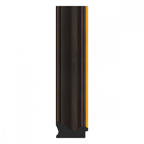 картинка Зеркало Evoform Exclusive-G BY 4535 74x156 черное дерево с золотом от магазина Сантехстрой