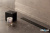 картинка Душевой поддон из вспененного полистирола Pestan 90х90 Confluo Board Uni 40007821BG под плитку со встроенным душевым лотком Frameless Line Black Glass 550 от магазина Сантехстрой