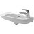 картинка Duravit D-Code Раковина для рук с перел., с 1 отв. под смес. справа, 500x220мм, Цвет: Белый (СПЕЦЦЕНА) от магазина Сантехстрой