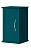 картинка Шкафчик подвесной с одной распашной дверцей, реверсивный CEZARES TIFFANY 54962 Blu Petrolio от магазина Сантехстрой